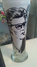 decorative David Bowie ziggy stardust hand painted tumbler glass mothers day