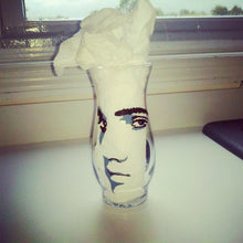 decorative Elvis Presley hand painted glass cup vase mug fathers day