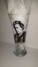 bruce springsteen the boss hand painted glass cups  tumbler